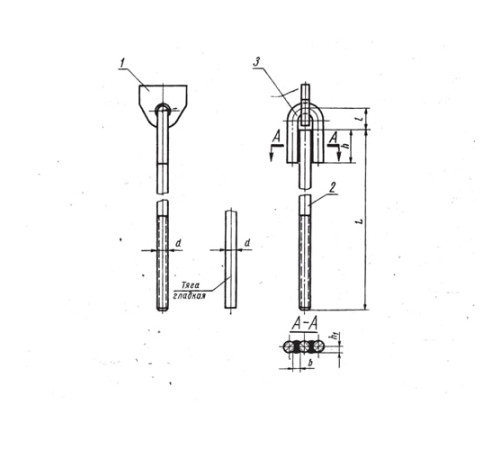 Проушины с тягой подвесок стальных трубопроводов в Барановичах