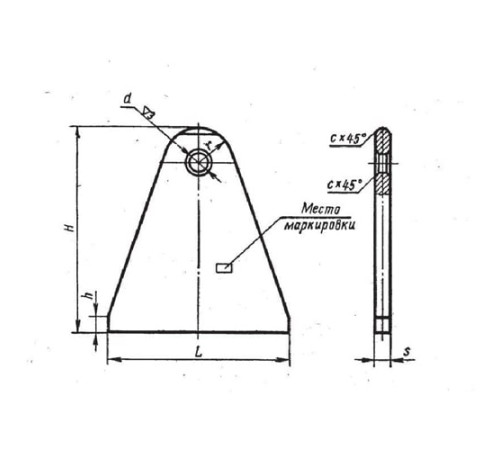 Плавники приварные с накладкой в Барановичах от Спецметаллстрой