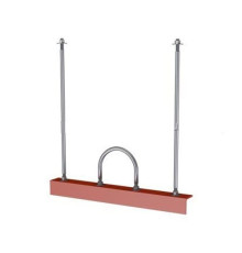 Подвеска одной трубы на опорном уголке