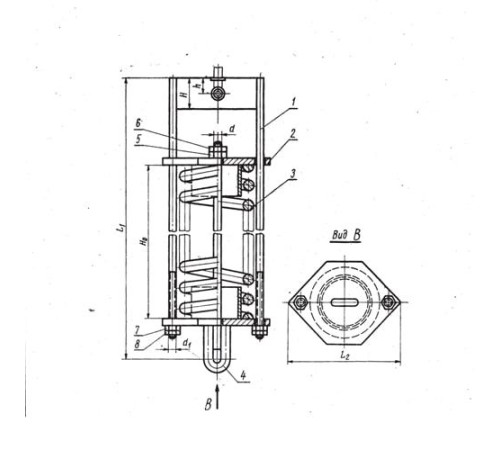 Блоки пружин подвесок стальных трубопроводов в Барановичах