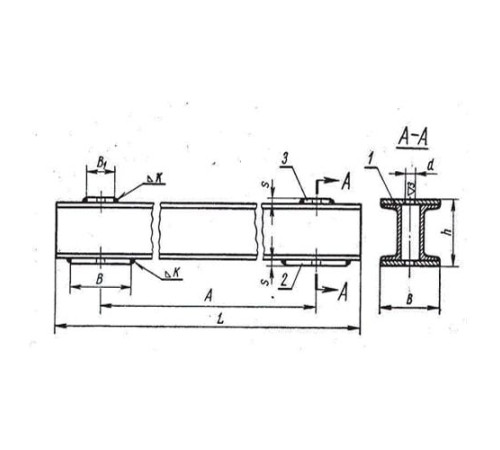 Балки опорных подвесок трубопроводов в Барановичах