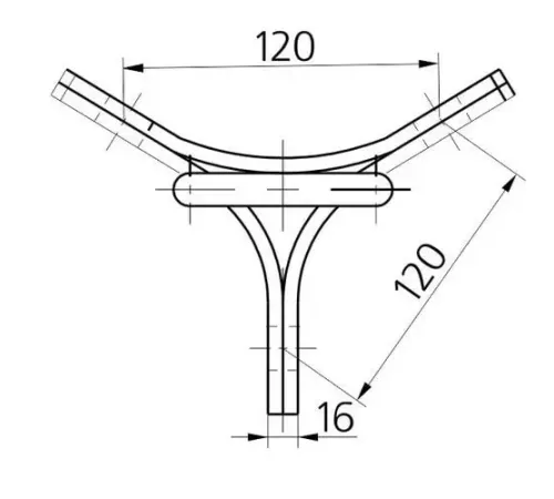 Коромысла типа КТ3-7-1 в Барановичах для ЛЭП