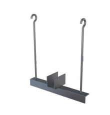 Подвеска одной трубы с изоляцией