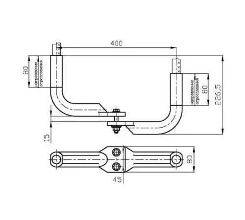 Аппаратные зажимы типа 2А2А для ЛЭП в Барановичах