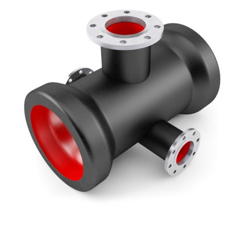 Кресты чугунные фланец-раструб с пожарной подставкой в Барановичах