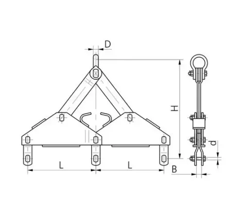 Коромысла типа 3КБ для ЛЭП в Барановичах