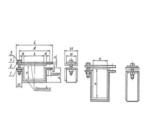 Подвески судовых трубопроводов Тип 9 в Барановичах