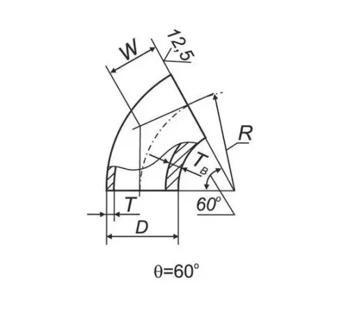 Отводы 60° в ВУС изоляции в Барановичах с доставкой по Беларуси