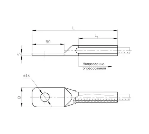 Аппаратные зажимы типа А1М в Барановичах для ЛЭП