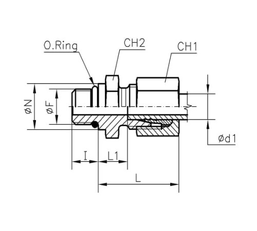 Штуцеры ввертные UNF с уплотнением в Барановичах