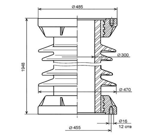 Армированные покрышки ПВЭ для элегазовых выключателей в Барановичах