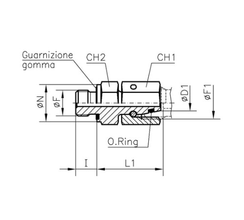 Штуцеры ввертные с уплотнением TN426 M в Барановичах