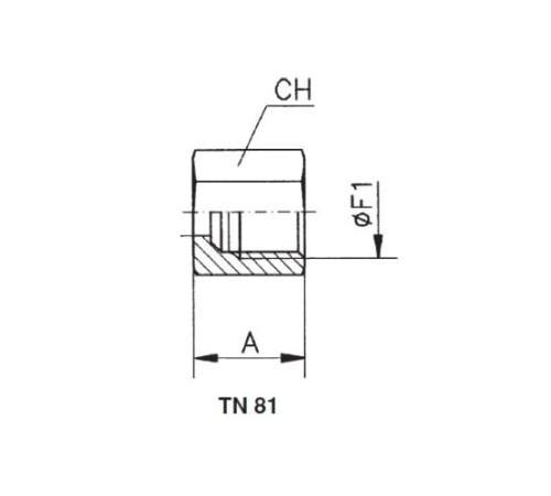 Накидные гайки TN81 и врезные кольца TN88 в Барановичах