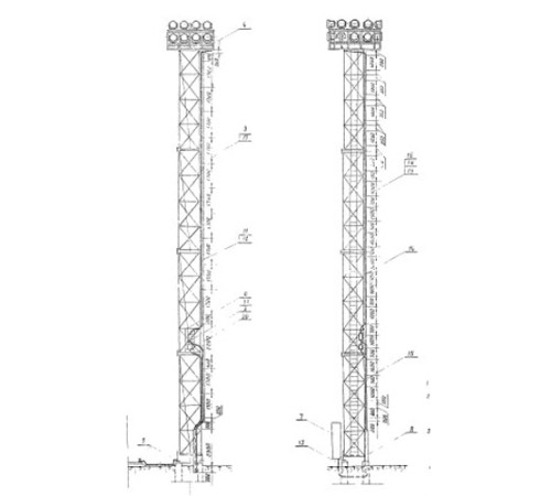 Мачты осветительные в Барановичах для юридических лиц