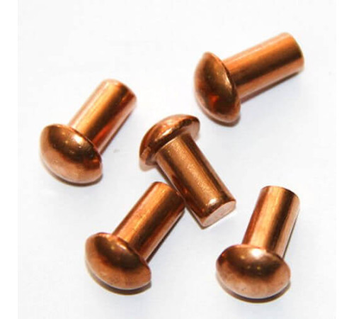 Медные заклепки с полукруглой головкой в Барановичах