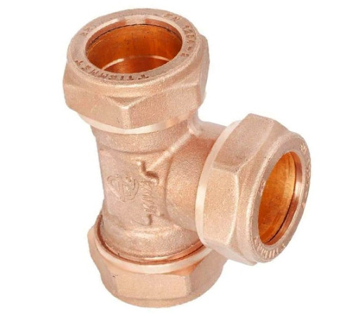 Медные обжимные тройники в Барановичах с доставкой по Беларуси