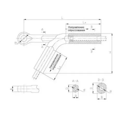 Натяжные прессуемые зажимы НАСУС в Барановичах