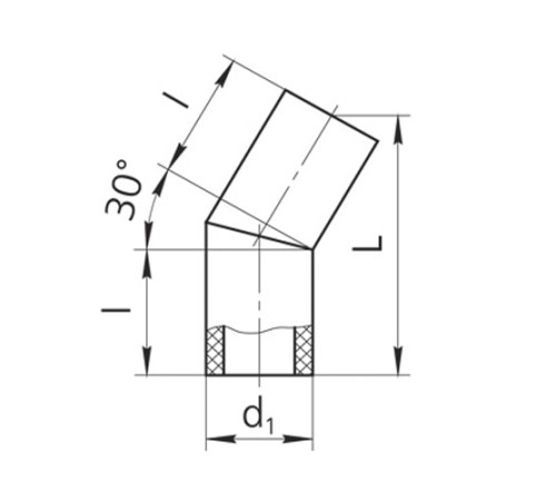 Оболочки на теплоизоляционные отводы 30° в Барановичах