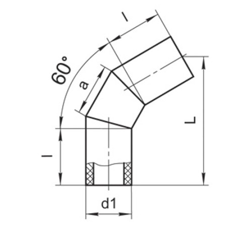Оболочки на теплоизоляционные отводы 60° в Барановичах