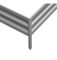 Оцинкованные грядки