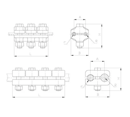 Плашечные зажимы типа ПАМ в Барановичах и Беларуси