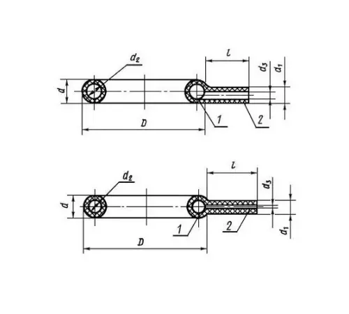 Резинотканевые прокладки полые круглого сечения в Барановичах