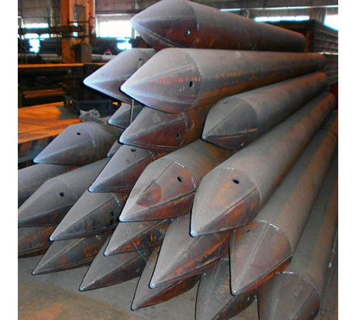 Конические стальные забивные сваи в Барановичах и Беларуси