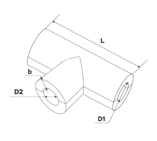 Теплоизоляционные равнопроходные тройки в Барановичах