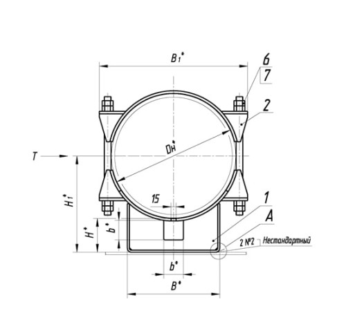 Опоры ТПР.05.15(1).00.000 в Барановичах для трубопроводов