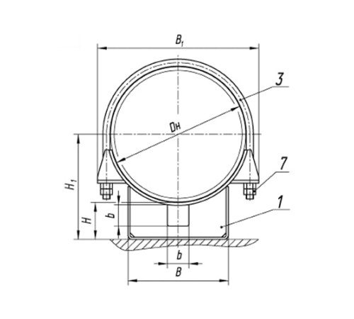 Опоры ТПР.05.29.00.000 для трубопроводов в Барановичах