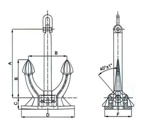 Якоря Spek для судостроения в Барановичах и Беларуси